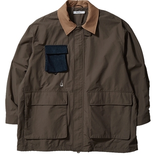 【明星同款】nautica 白帆日系无性别机能多袋猎装夹克外套JW3105