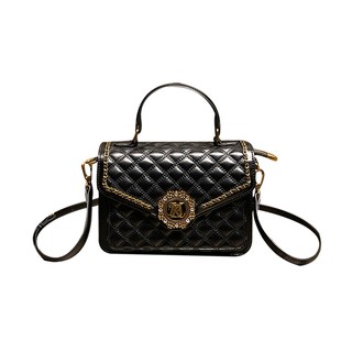 香港品牌包包女款真皮高级手提小包2025新款小香风单肩斜挎小方包