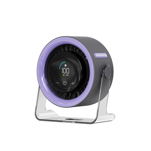 能适桌面小风扇办公室桌面循环风扇2025年新款小型静音usb充家用迷你卧室宿舍学生床上台扇便携式