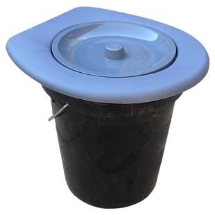 农村城市简易加厚旱厕带盖马桶圈马桶垫马桶坐便圈工地临时可移动