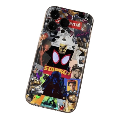 iPhone15个性VIVOx300Ultra苹果13欧美rap专辑创意华为MATE80透明小米17ProMax软适用14PLUS手机壳OPPORENO16