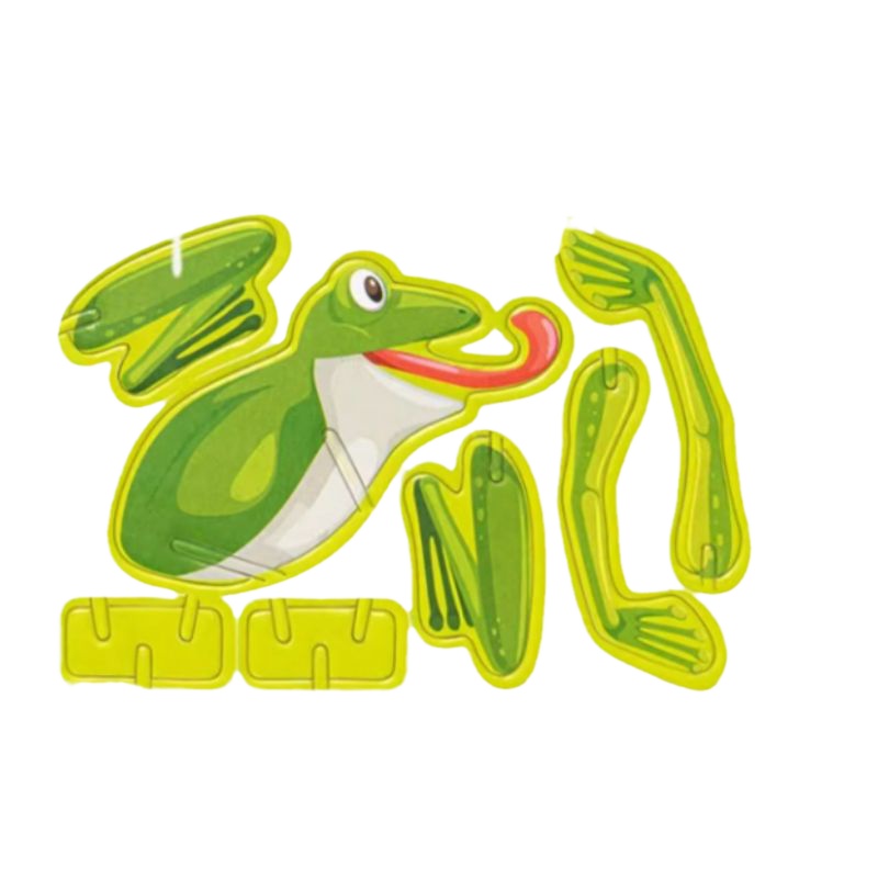 3D趣味昆虫立体拼图儿童创意DIY玩具早教手工拼装益智卡片
