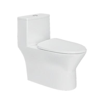 九牧卫浴马桶家用坐便器座直冲式