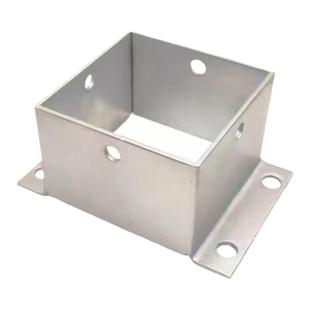 防腐木固定底座葡萄架立柱脚套柱子铁镀锌角码304不锈钢连接配件