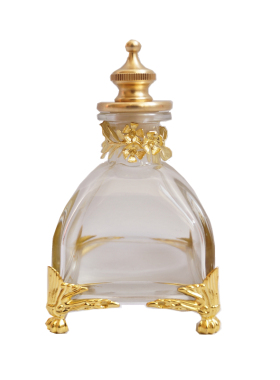 墨水瓶复古铜鎏金玻璃瓶羽毛蘸水笔插西洋宫廷美物书法摆件欧式