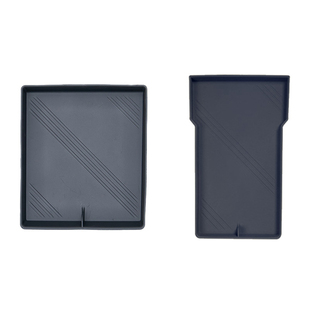 适用特斯拉ModelY/3中控储物槽垫扶手箱收纳盒内饰改装配件丫神器