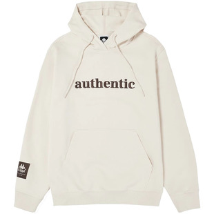 Kappa卡帕背靠背运动针织套头帽衫春季新款男卫衣刺绣休闲长袖潮