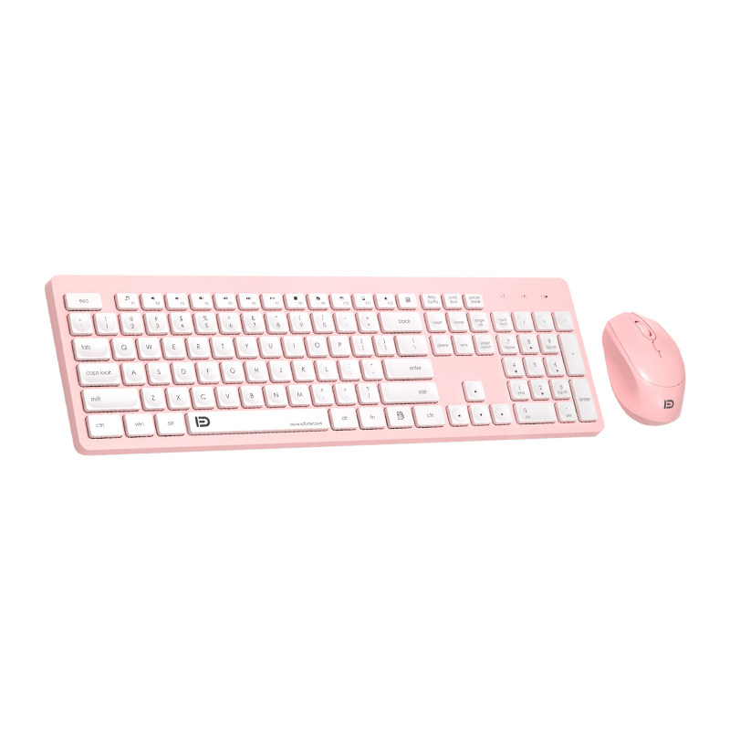 【官方正品】富德无线静音键盘