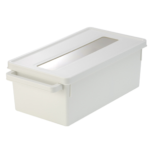 cd收纳盒日本进口dvd碟片光盘整理箱大容量游戏漫画NS专辑储存盒