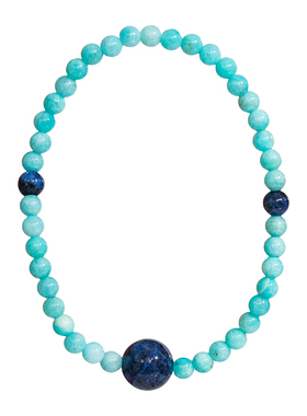 A亚马逊石天然石水晶手串