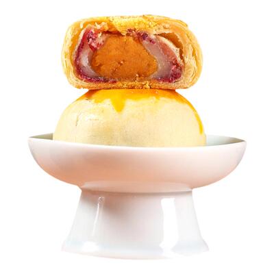 花味道鲜花饼玫瑰蛋黄酥礼盒装云南特产低糖零食小吃早餐糕点点心