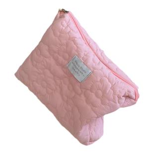 ins风小众化妆包云朵收纳包女便携补妆收纳袋笔袋高颜值护肤品包