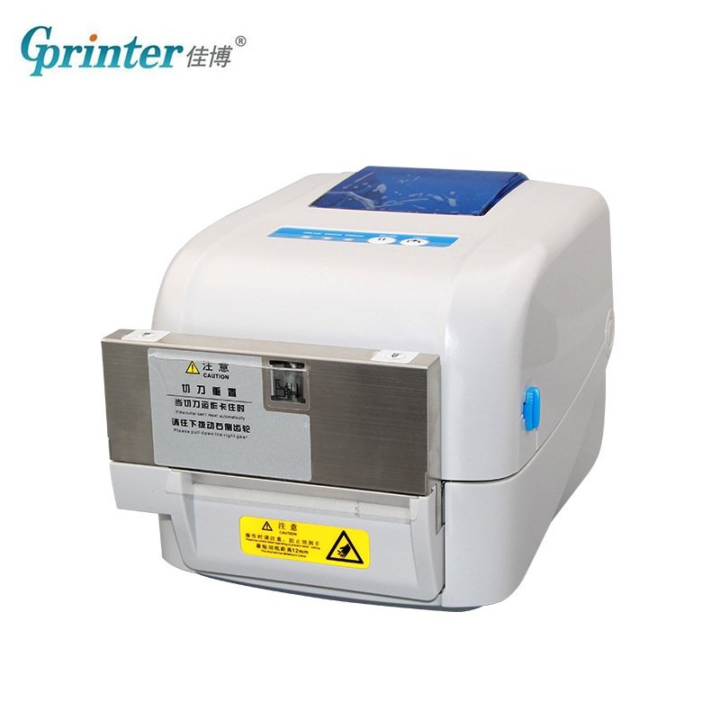 自动切刀佳博GP1824TC条码打印机服装洗水唛布标缎带GP1834TC不干