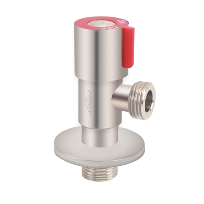 左圆右方360不锈钢角阀