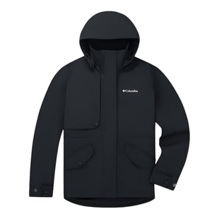 Columbia哥伦比亚25秋冬女子金点防水羽绒内胆三合一冲锋衣XR9092