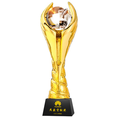 高档球类水晶奖杯定制冠军纪念品