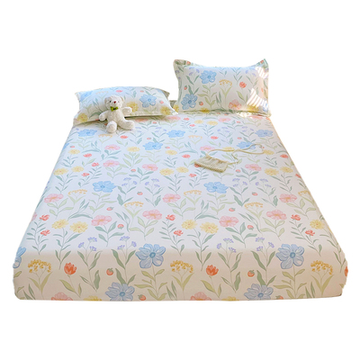 100%新疆长绒棉纯棉床笠全棉床罩