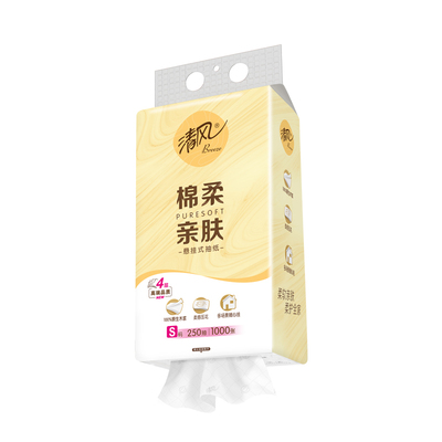 清风抽纸悬挂式卡皮巴拉联名