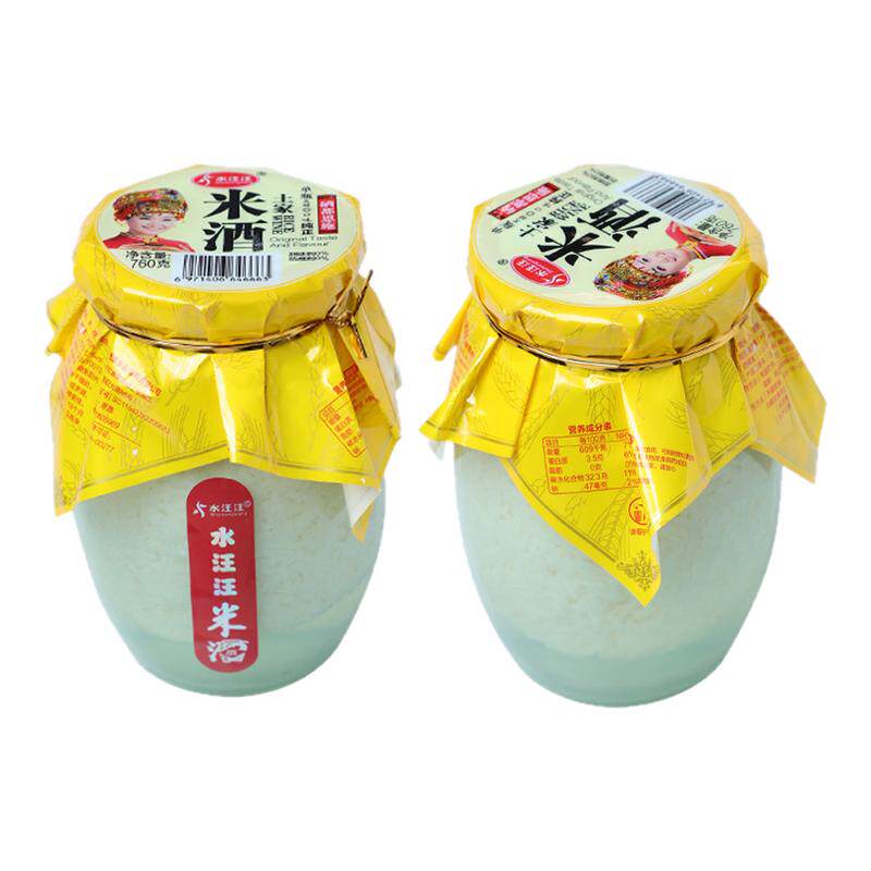 湖北恩施农家手工自酿甜酒糯米酒