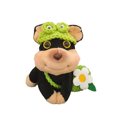 可爱蜜蜂狗汽车摆件屏幕装饰