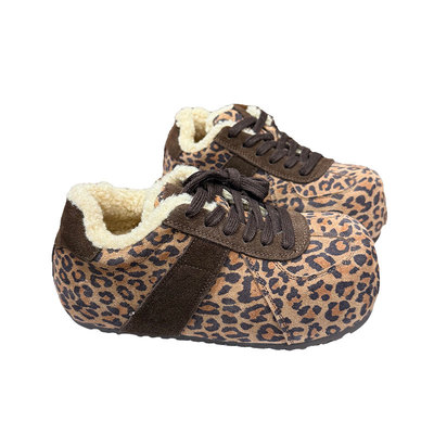 雪地靴女款冬季厚底面包鞋棉鞋