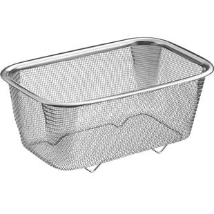 不锈钢沥水篮厨房洗水果滤水篮洗菜盆果盘果篮蔬菜盆家用汲水网筐