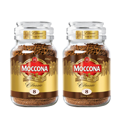 摩可纳moccona深度烘焙速溶咖啡