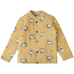 儿童棉裤冬季加厚驼绒中小学生棉服内穿防寒棉衣套校服内胆马甲