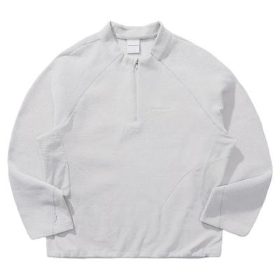 Monterest蜂巢绒抓绒半开领卫衣