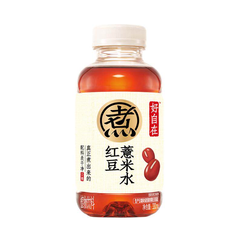 元气森林红豆薏米水冰镇畅饮