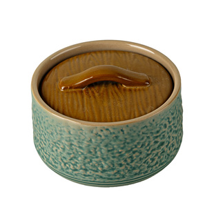 陶瓷瓦罐炖盅隔水炖家用炖锅带盖炖罐汤煲沙县小吃一人食煨汤汤盅