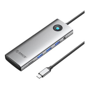 奥睿科typec拓展坞hdmi笔记本电脑usb多接口扩展器3.0桌面多功能转换投屏hub集线器适用苹果macbook手机平板