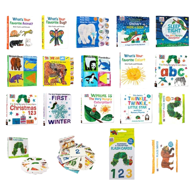 The Very Hungry Caterpillar 好饿的毛毛虫英文原版绘本 廖彩杏吴敏兰书单儿童英语启蒙洞洞书 饥饿的毛毛虫 Eric Carle