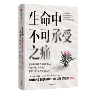 生命中不可承受之痛 戴维凯斯勒著 直面生死无常 重构生命意义 另一种方式延续爱 中信出版社图书 正版
