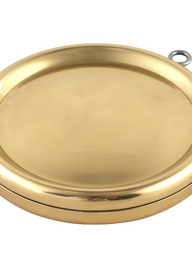 黄铜拜神室外化解门对门凹凸镜