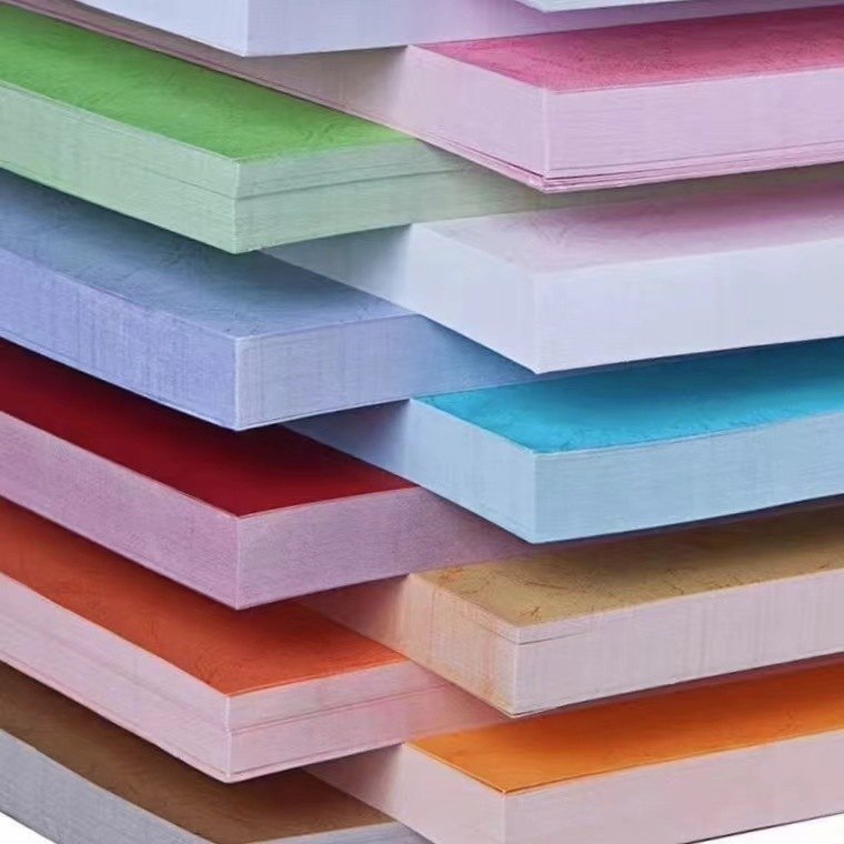 封面纸A4仿皮纹多用途彩色皮纹装订纸书籍封皮办公花纹纸硬卡纸纸