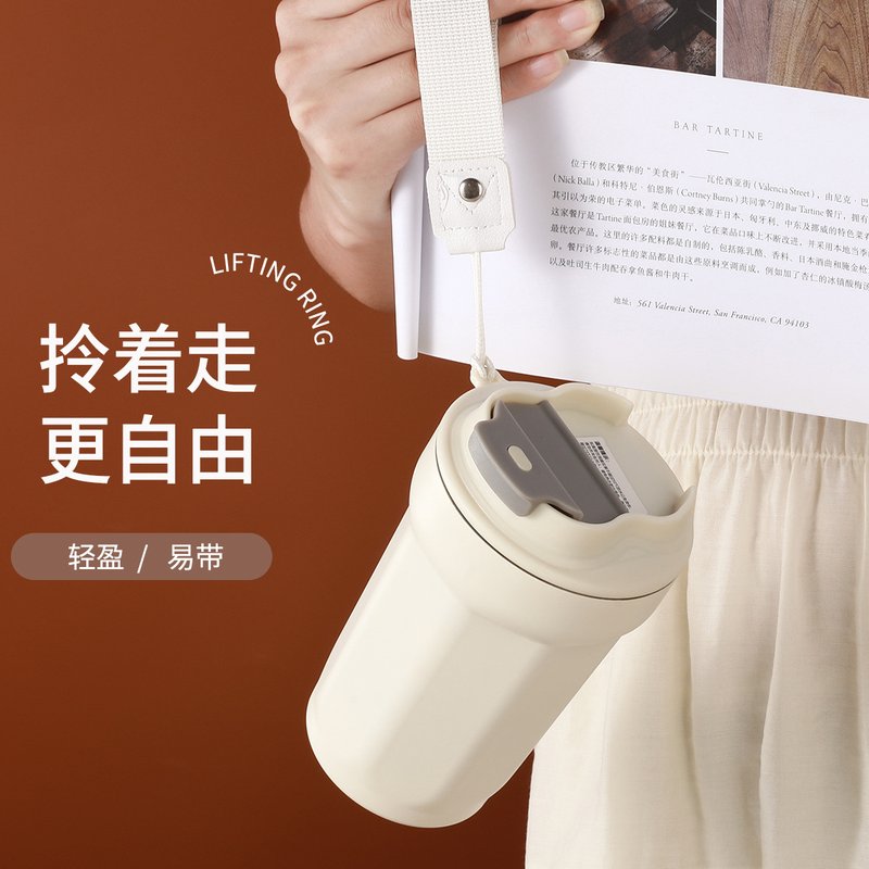 家用咖啡杯316不锈钢保温杯男女冷保饮泡商务礼品杯304水杯学生