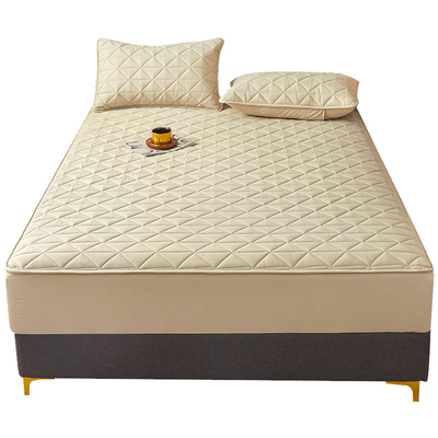 全棉纯棉床笠床罩床垫保护罩防滑