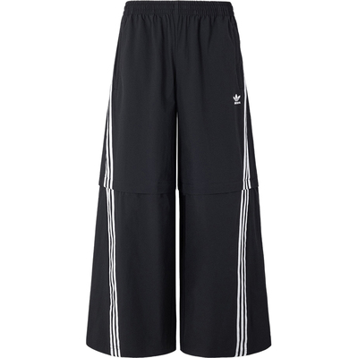 阿迪达斯男女拼接宽松休闲长裤