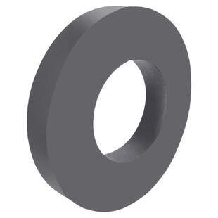 铁氧体磁铁圆环形长方形型强力带孔直孔普磁黑色大号吸铁石喇叭磁