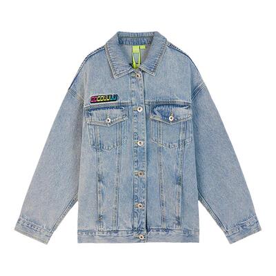 LALABOBO牛仔外套原创新款