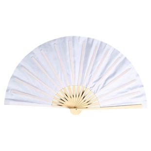 扇子折扇关山酒双面纯白古风折扇中国风古典舞表演出专用扇子道具