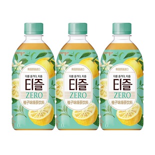 韩国进口woongjin熊津teazle西柚绿茶青柠薄荷蜜桃红茶乌龙茶饮料