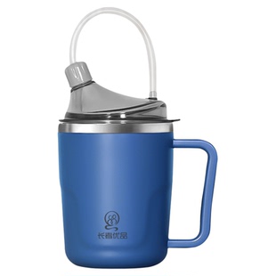 卧床老人喝水防呛护理杯孕妇专用防漏喝水杯保温吸管杯流食喂食器