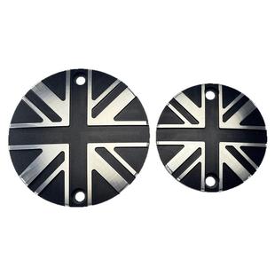 凯旋bobber改装发动机节流阀金属黑化米字旗CNC装饰盖Speedmaster