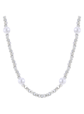 碎银子珍珠项链高级感轻奢锁骨链