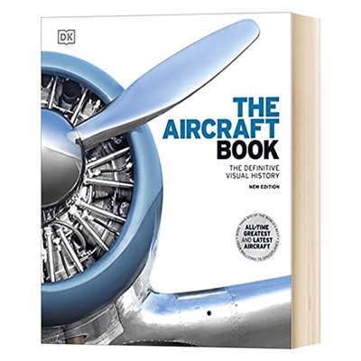 DK百科图鉴 飞机全书 英文原版 精装 The Aircraft Book: The Definitive Visual History 英文版进口英语科普读物书籍