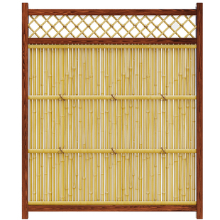 别墅庭院日式竹篱笆木栅栏围栏花园户外屏风小院防腐护栏室外隔断