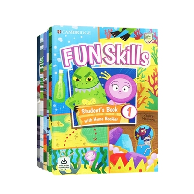 原版进口剑桥少儿英语考级教材