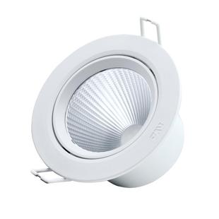 雷士照明LED射灯天花灯嵌入式店铺商用客厅吊顶防眩小山丘cob筒灯